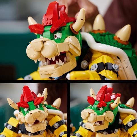 LEGO® Super Mario™ Mighty Bowser™ 71411 - Yetişkin Hayranlar için Koleksiyonluk Yapım Seti