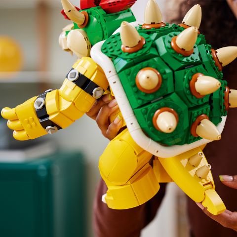 LEGO® Super Mario™ Mighty Bowser™ 71411 - Yetişkin Hayranlar için Koleksiyonluk Yapım Seti