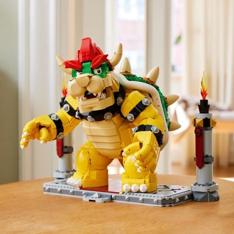LEGO® Super Mario™ Mighty Bowser™ 71411 - Yetişkin Hayranlar için Koleksiyonluk Yapım Seti