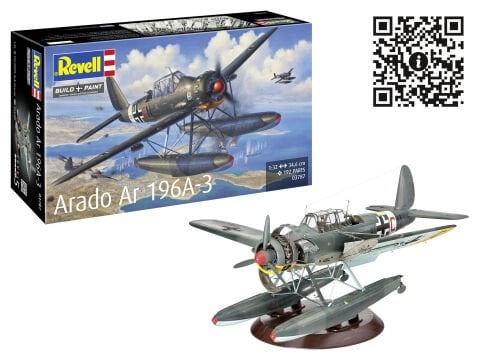 Arado Ar196A-3 Seaplane Model Kit