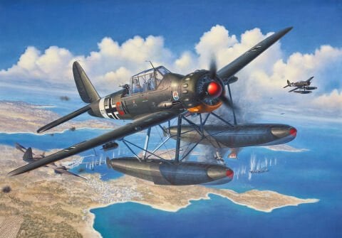 Arado Ar196A-3 Seaplane Model Kit