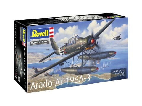 Arado Ar196A-3 Seaplane Model Kit
