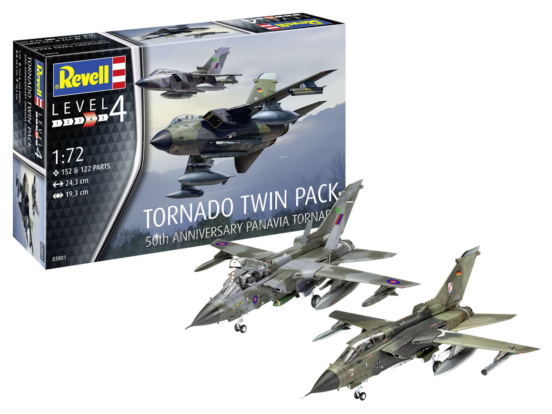 Tornado Twin Pack 50.Yıl Özel Panavia Tornado Model Kit