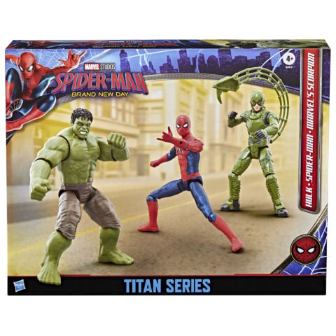 Spider-Man Titan Hero 3lü Figür Seti