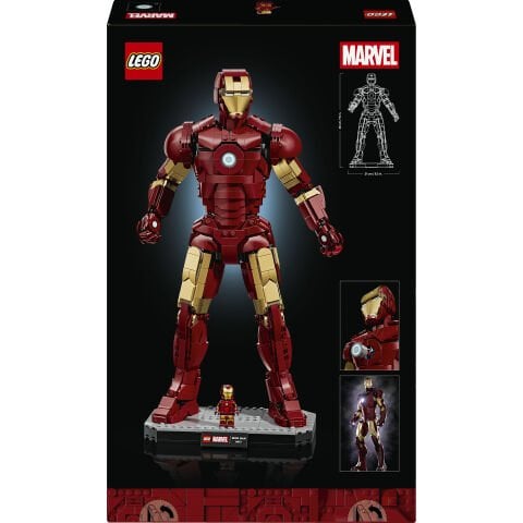 LEGO® ǀ Marvel Iron Man Mark 3 Koleksiyoncu Versiyonu 76344