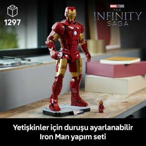 LEGO® ǀ Marvel Iron Man Mark 3 Koleksiyoncu Versiyonu 76344
