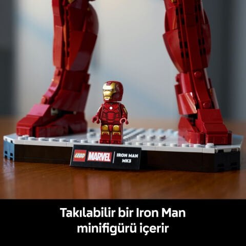 LEGO® ǀ Marvel Iron Man Mark 3 Koleksiyoncu Versiyonu 76344