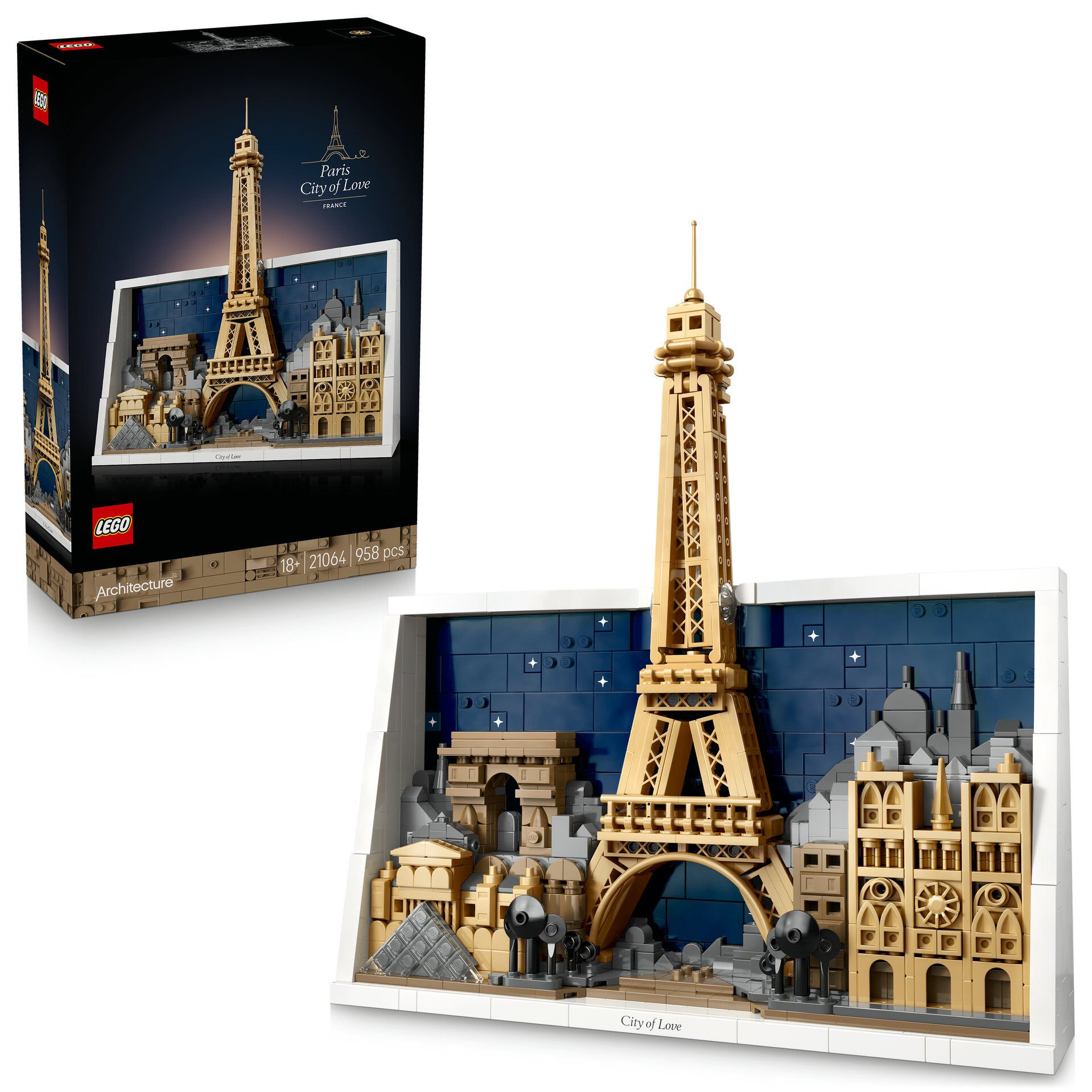 LEGO® Architecture Paris – Aşıklar Şehri 21064