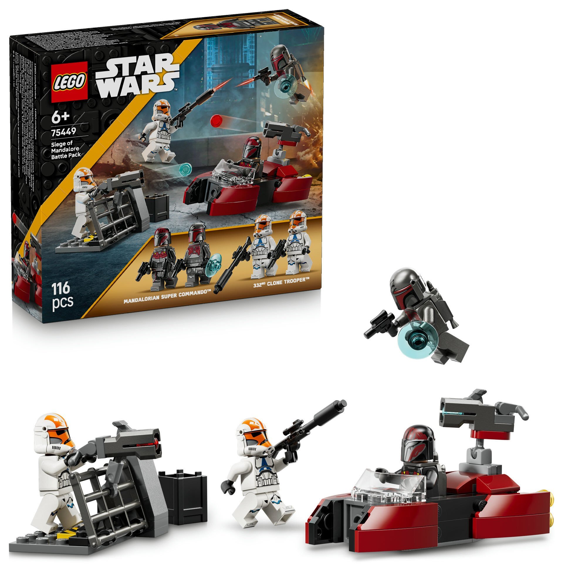 LEGO® Star Wars™ Mandalore Kuşatması Savaş Paketi 75449