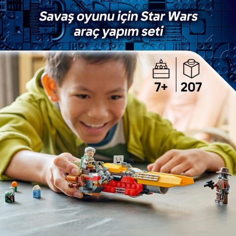 LEGO® Star Wars: The Mandalorian™ Cobb Vanth’ın Hız Motoru 75437