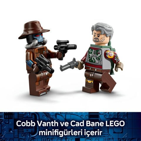 LEGO® Star Wars: The Mandalorian™ Cobb Vanth’ın Hız Motoru 75437