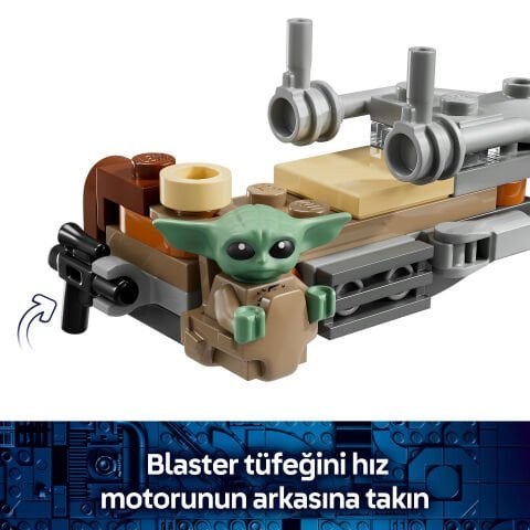 LEGO® Star Wars™ Mandalorian ve Grogu’nun Hız Motoru 75436