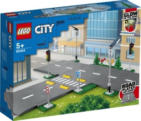 LEGO® City Yol Zeminleri 60304 Yapım Seti; Çocuklar için Harika bir Yapım Seti (112 Parça)