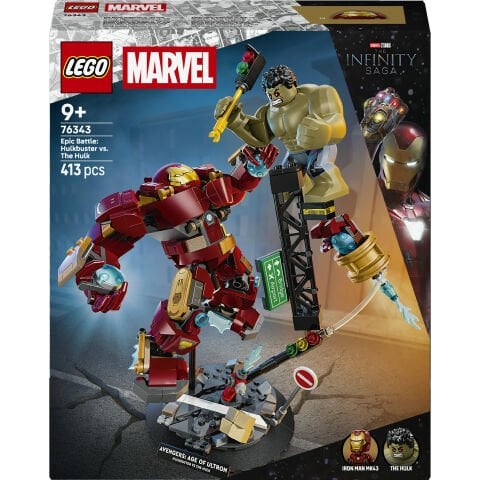 LEGO® ǀ Marvel Efsanevi Savaş: Hulkbuster, Hulk’a Karşı 76343