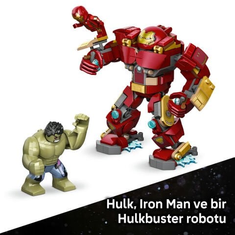 LEGO® ǀ Marvel Efsanevi Savaş: Hulkbuster, Hulk’a Karşı 76343