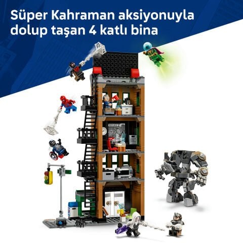 LEGO® ǀ Marvel Örümcek Adam vs. Mysterio: Daily Bugle 76342