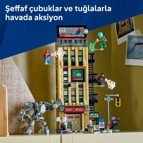 LEGO® ǀ Marvel Örümcek Adam vs. Mysterio: Daily Bugle 76342