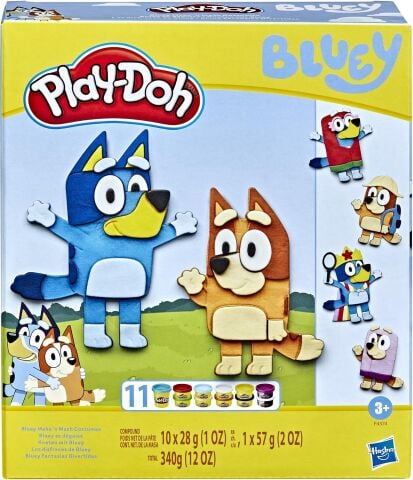 Play-Doh Bluey Kostüm Oyun Seti