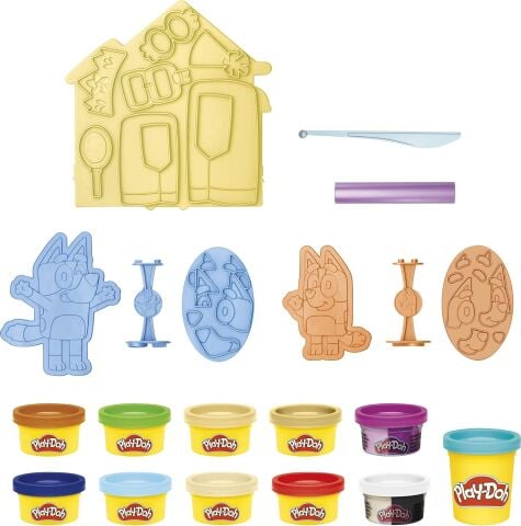 Play-Doh Bluey Kostüm Oyun Seti