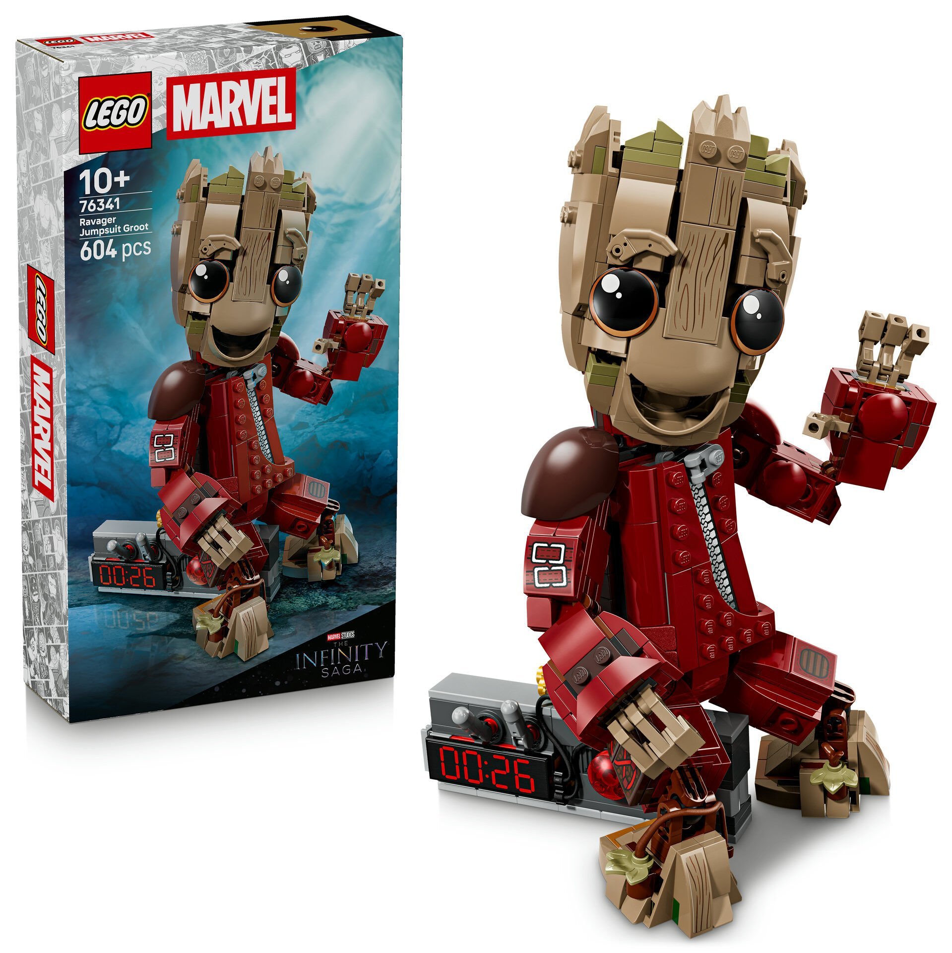 LEGO® ǀ Marvel Yağmacı Tulumlu Groot 76341