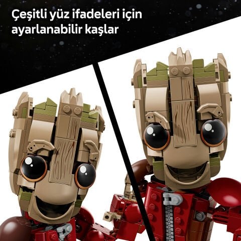 LEGO® ǀ Marvel Yağmacı Tulumlu Groot 76341