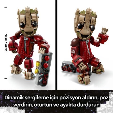 LEGO® ǀ Marvel Yağmacı Tulumlu Groot 76341