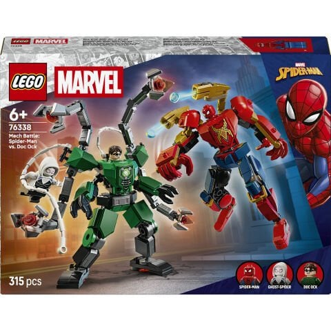 LEGO® ǀ Marvel Robot Savaşı: Örümcek Adam vs. Dr. Oktopus 76338