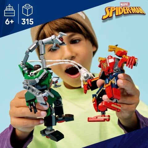 LEGO® ǀ Marvel Robot Savaşı: Örümcek Adam vs. Dr. Oktopus 76338