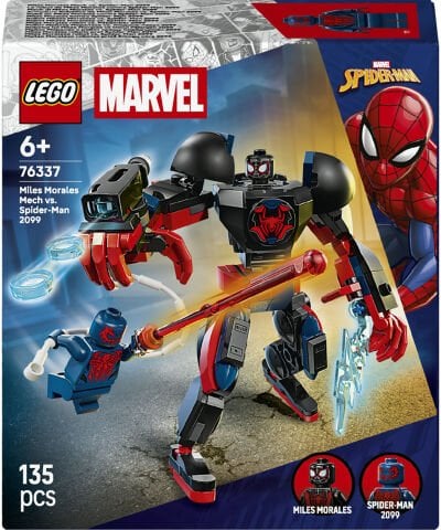 LEGO® ǀ Marvel Miles Morales Robotu vs. Örümcek Adam 2099 76337