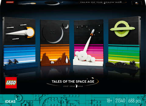 LEGO® Ideas Uzay Çağı Hikayeleri 21340 Yapım Seti