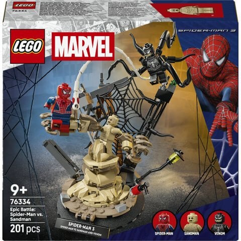 LEGO® ǀ Marvel Efsanevi Savaş: Örümcek Adam vs. Kum Adam 76334