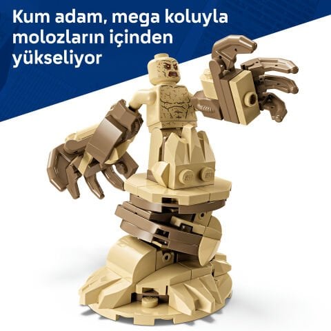 LEGO® ǀ Marvel Efsanevi Savaş: Örümcek Adam vs. Kum Adam 76334