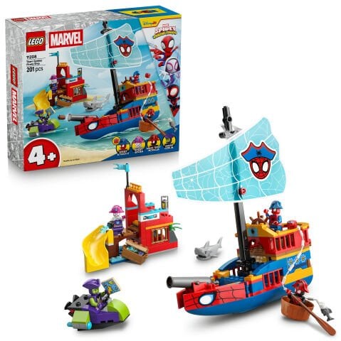 LEGO® ǀ Marvel Spidey ve Arkadaşları Spidey Takımı Gemisi 11208