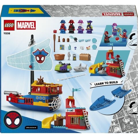 LEGO® ǀ Marvel Spidey ve Arkadaşları Spidey Takımı Gemisi 11208