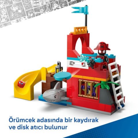 LEGO® ǀ Marvel Spidey ve Arkadaşları Spidey Takımı Gemisi 11208