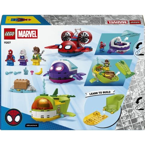 LEGO Marvel Spidey Ve Arkadaşları Spidey: Su Altı Araçları 11207