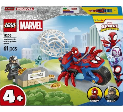 LEGO® ǀ Marvel Spidey ve Arkadaşları Spidey vs. Rhino 11206