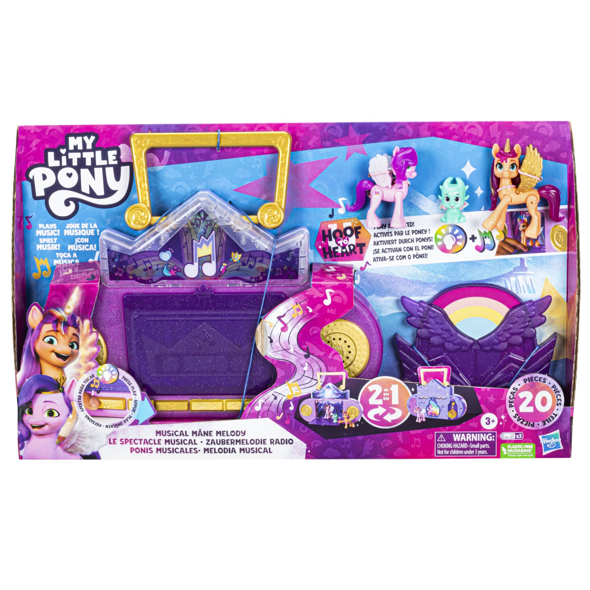 My Little Pony Müzikli Ve Işıklı Mane Melodi Oyun Seti