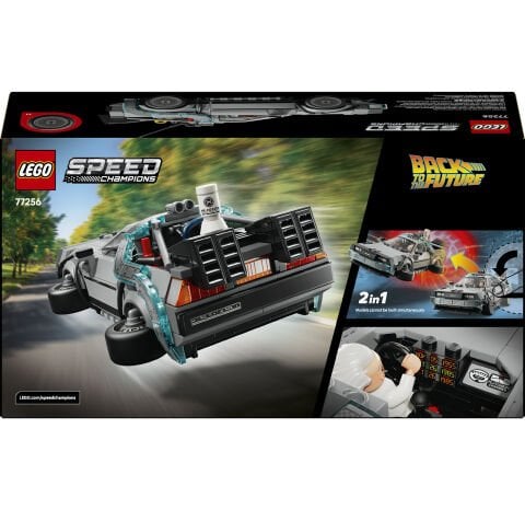 LEGO® Speed Champions Geleceğe Dönüş’ten Zaman Makinesi 77256