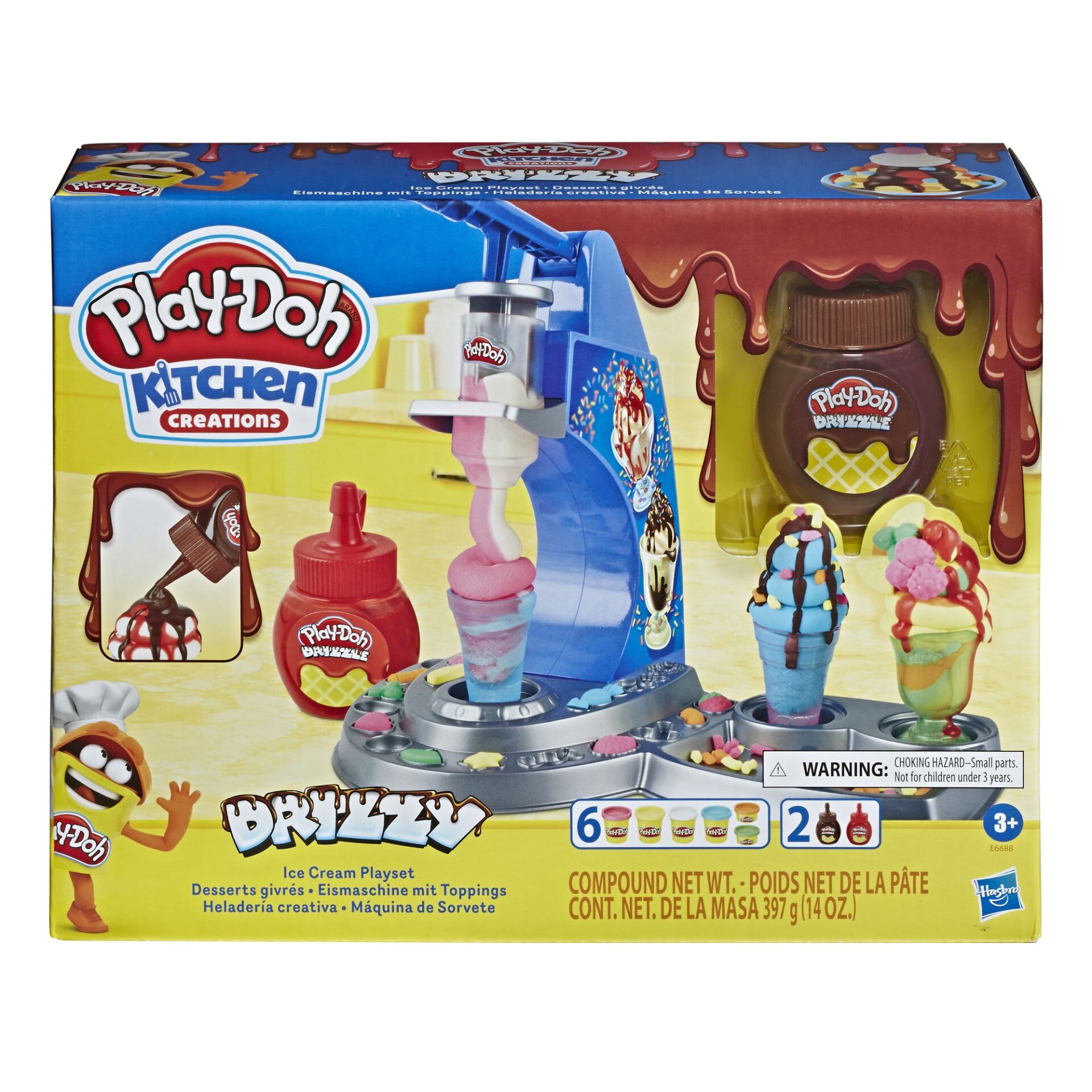 Play-Doh Renkli Dondurma Dükkanım