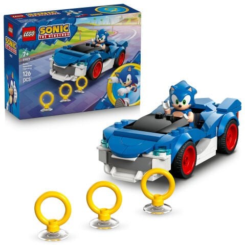 LEGO® Sonic the Hedgehog™ Sonic: Şimşek Araba 77117