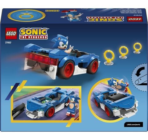 LEGO® Sonic the Hedgehog™ Sonic: Şimşek Araba 77117