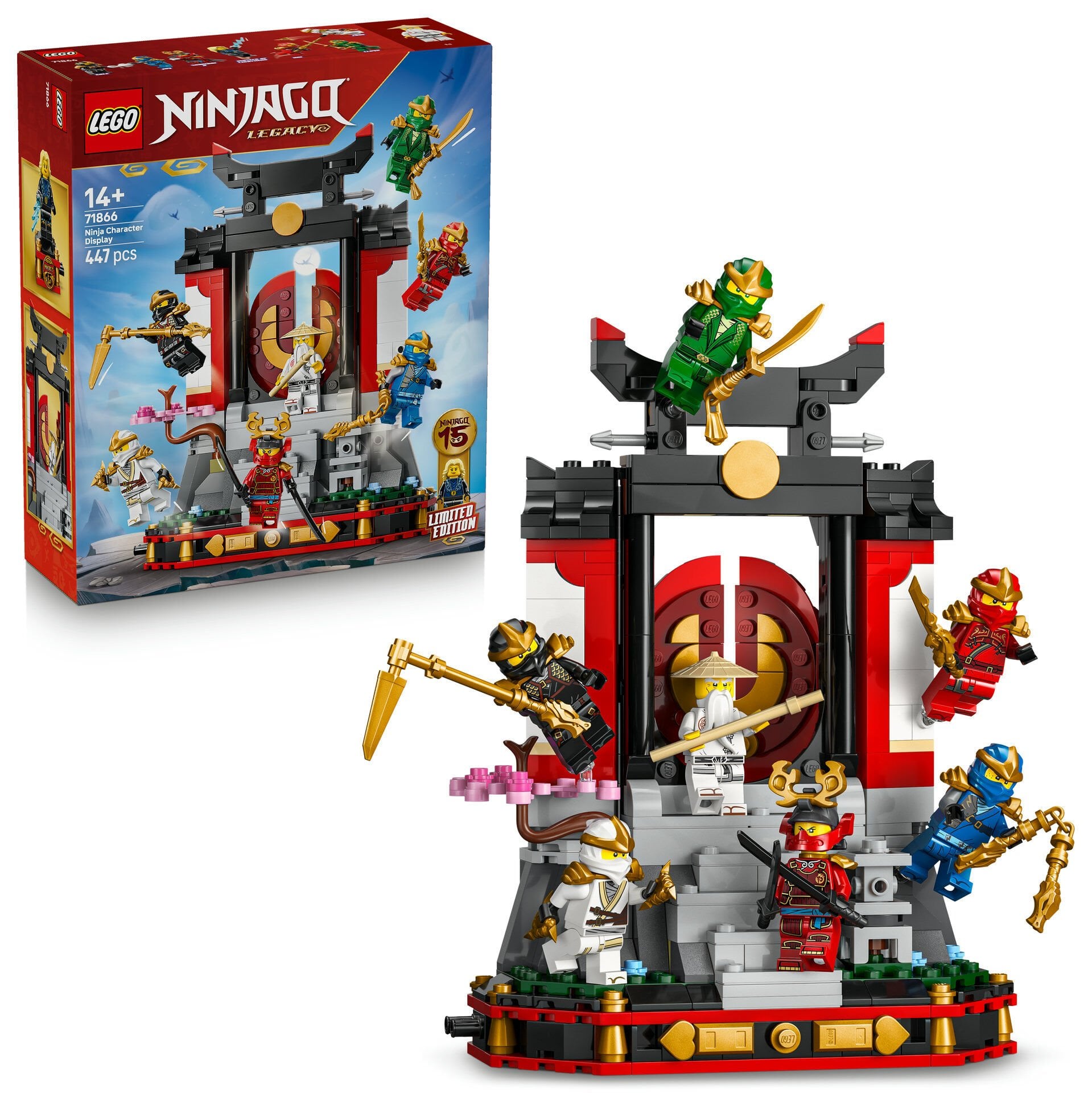 LEGO® NINJAGO® Karakteri Sergileme Modeli 15. Yıl Dönümü 71866