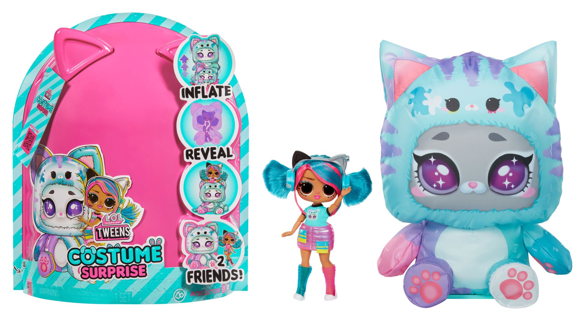 L.O.L. Surprise Tweens Kostüm Sürprizi Emma Emo Bebeği