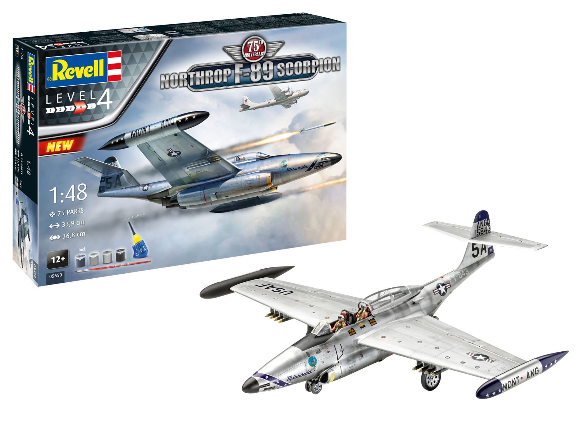 Revell Gift Set Northrop F-89 Scorpion 75.yıl