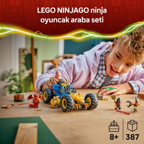 LEGO® NINJAGO® Jay'in Dönüşen Arabası 71856