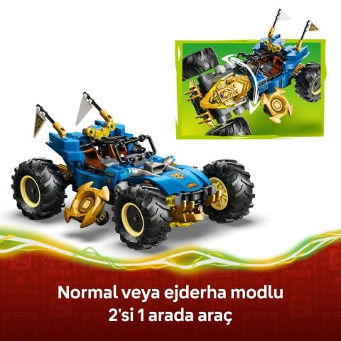 LEGO® NINJAGO® Jay'in Dönüşen Arabası 71856