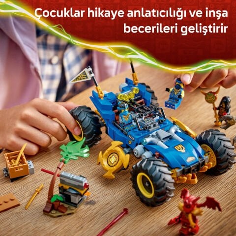 LEGO® NINJAGO® Jay'in Dönüşen Arabası 71856