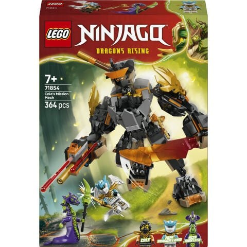 LEGO® NINJAGO® Cole’un Görev Robotu ve Ejderha Zane 71854