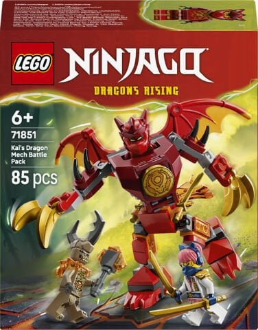 LEGO® NINJAGO® Kai’nin Ejderha Robotu Savaş Paketi 71851